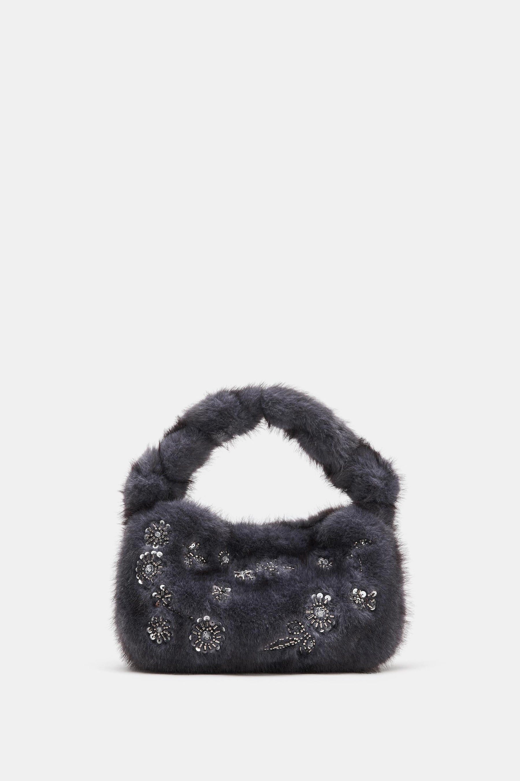 Faux Fur Mini Bag
