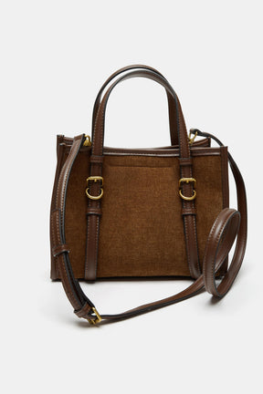 CORDUROY MINI TOTE BAG