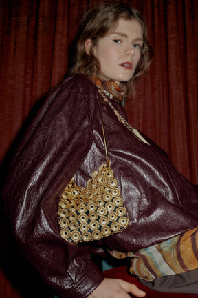 Appliqué Bucket Bag