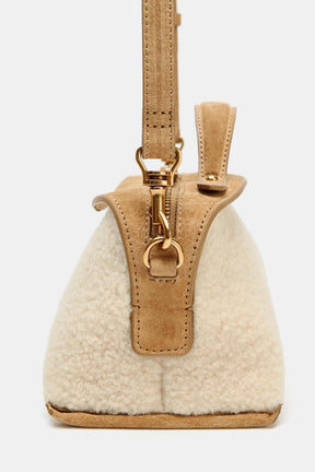 SHEARLING TOTE
