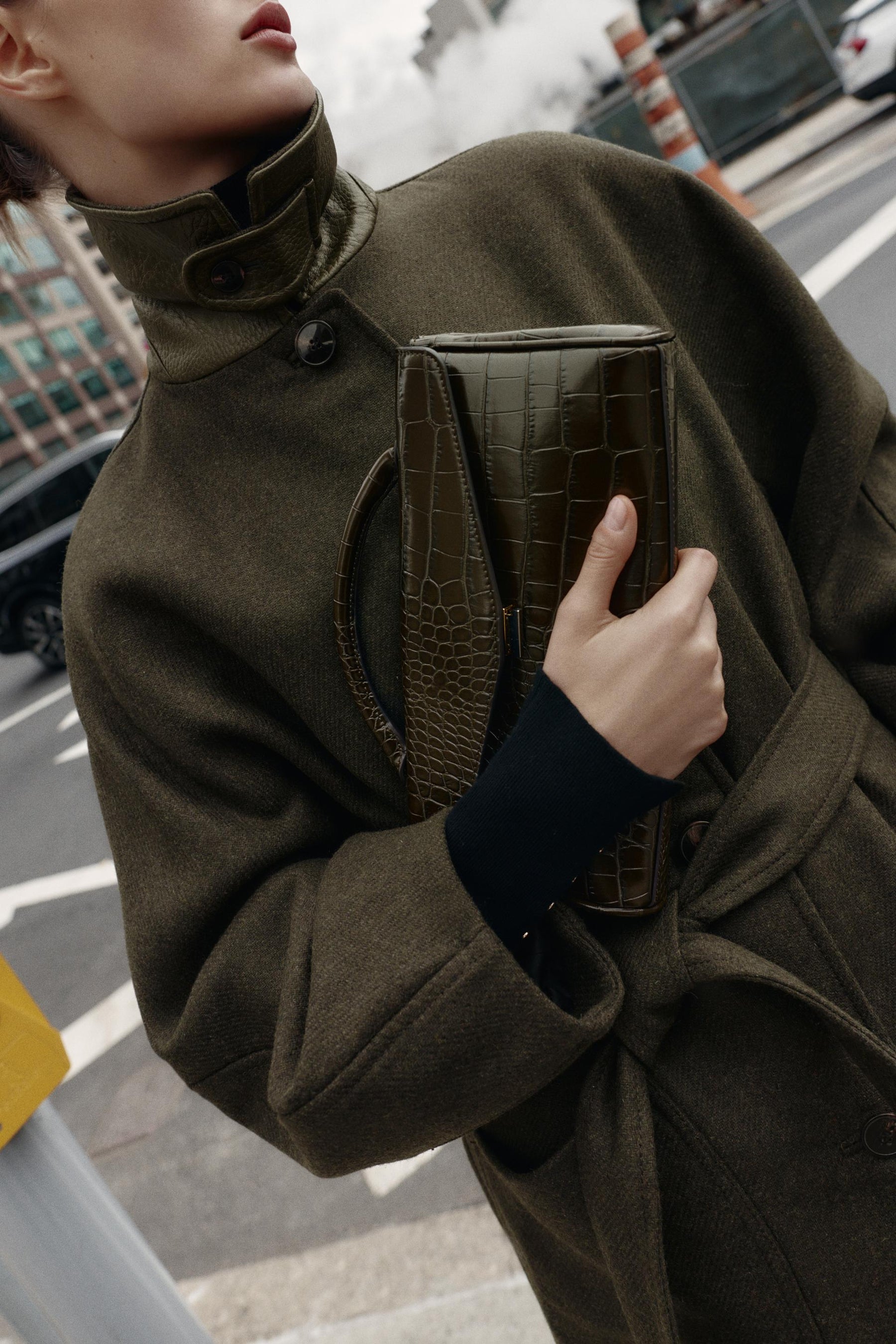 Embossed Handbag