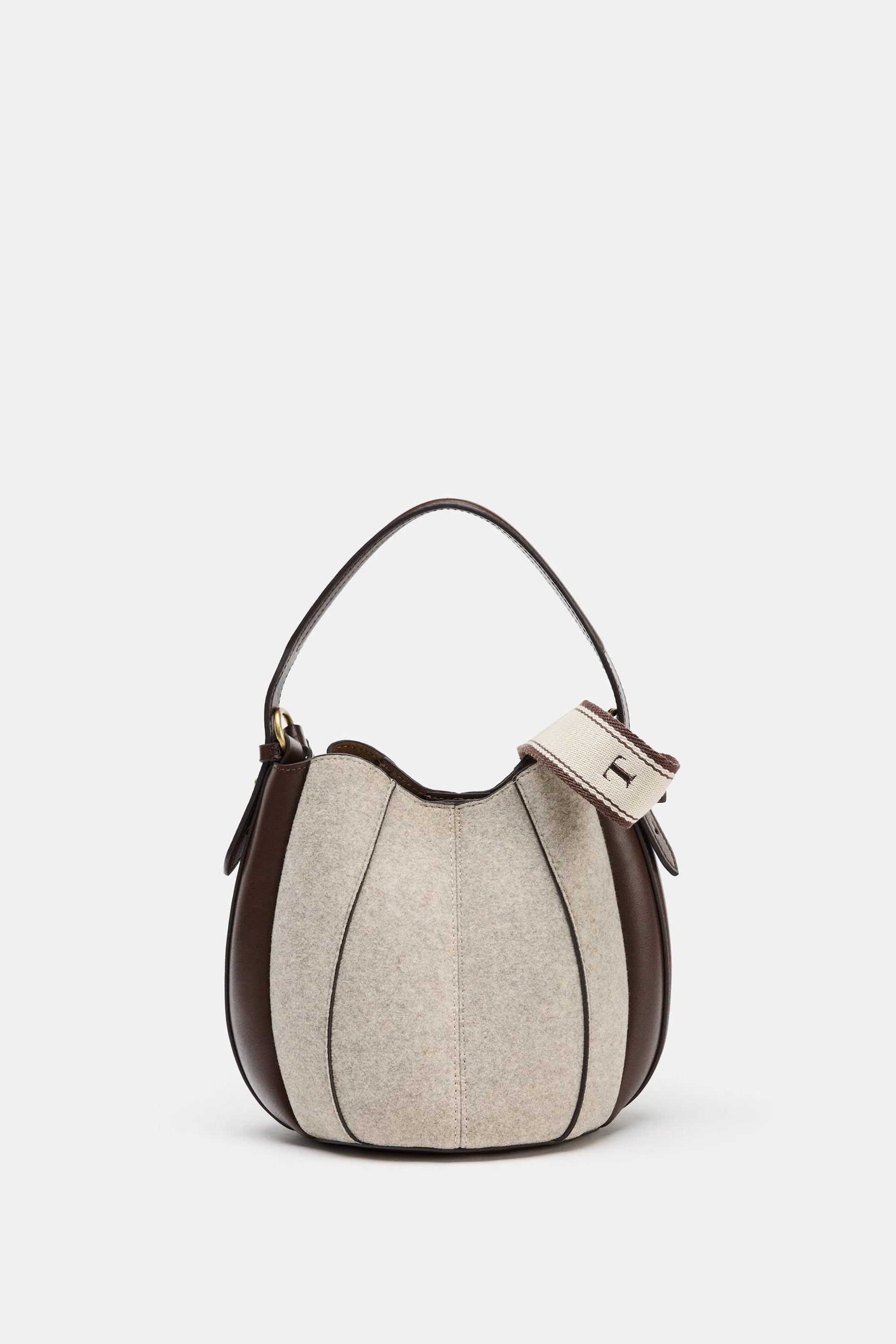Fabric Bucket Bag