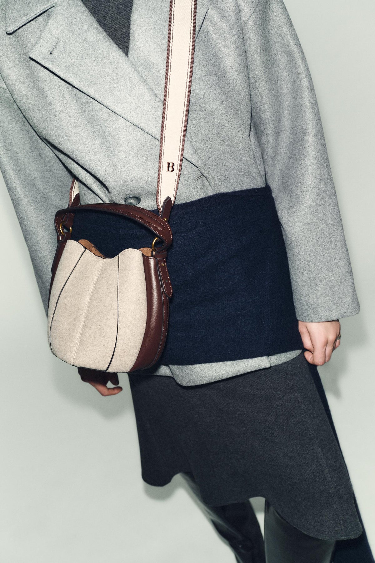 Fabric Bucket Bag