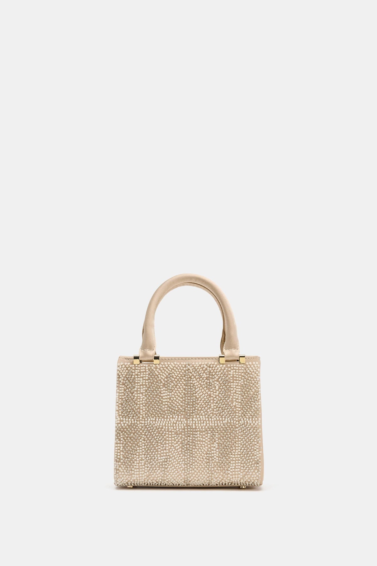 Faux Pearl Handbag