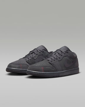 Air Jordan 1 Low SE Craft - Dark Smoke Grey/Varsity Red/Schwarz - Bild 5