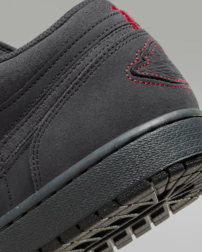 Air Jordan 1 Low SE Craft - Dark Smoke Grey/Varsity Red/Schwarz - Bild 8
