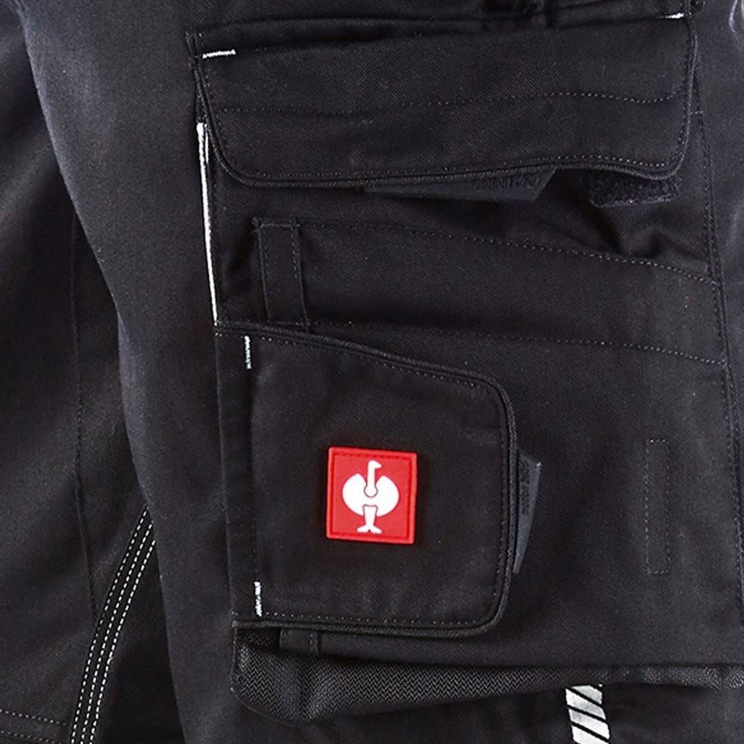 Bundhose e.s.motion 2020 schwarz/platin