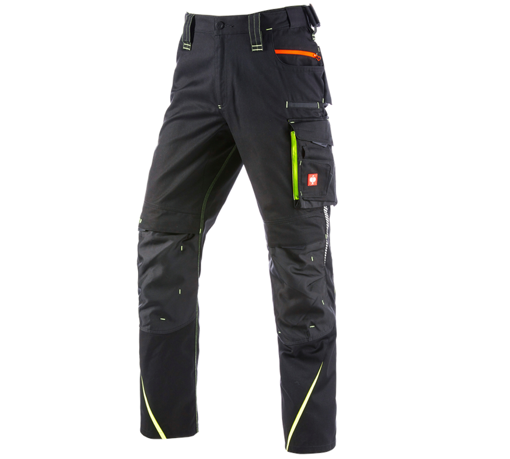 Bundhose e.s.motion 2020 schwarz/platin